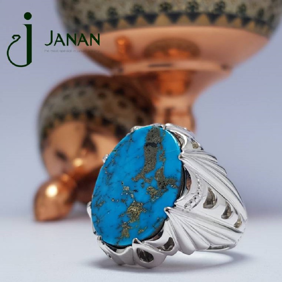 انگشتر فیروزه مردانه