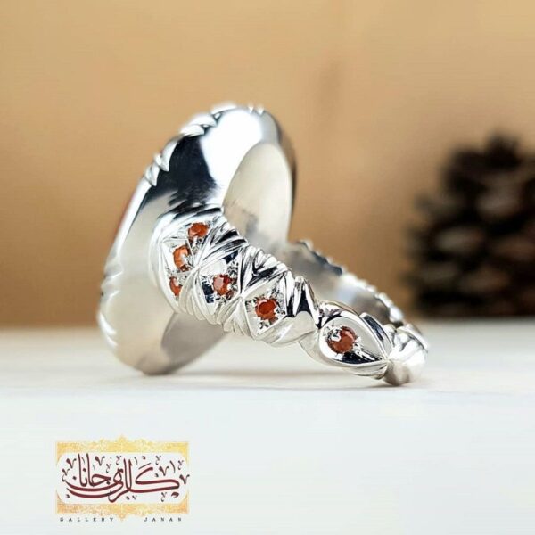 انگشتر عقیق مردانه وَإِن يَكَادُ الَّذِينَ كَفَرُوا
